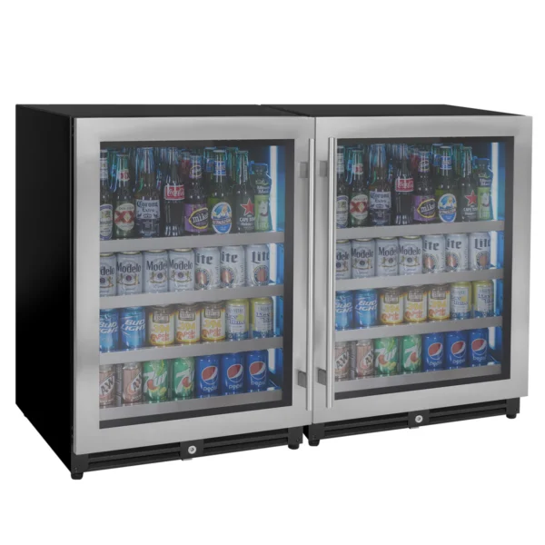Reserva Series Stainless Steel Side-by-Side Beverage Center