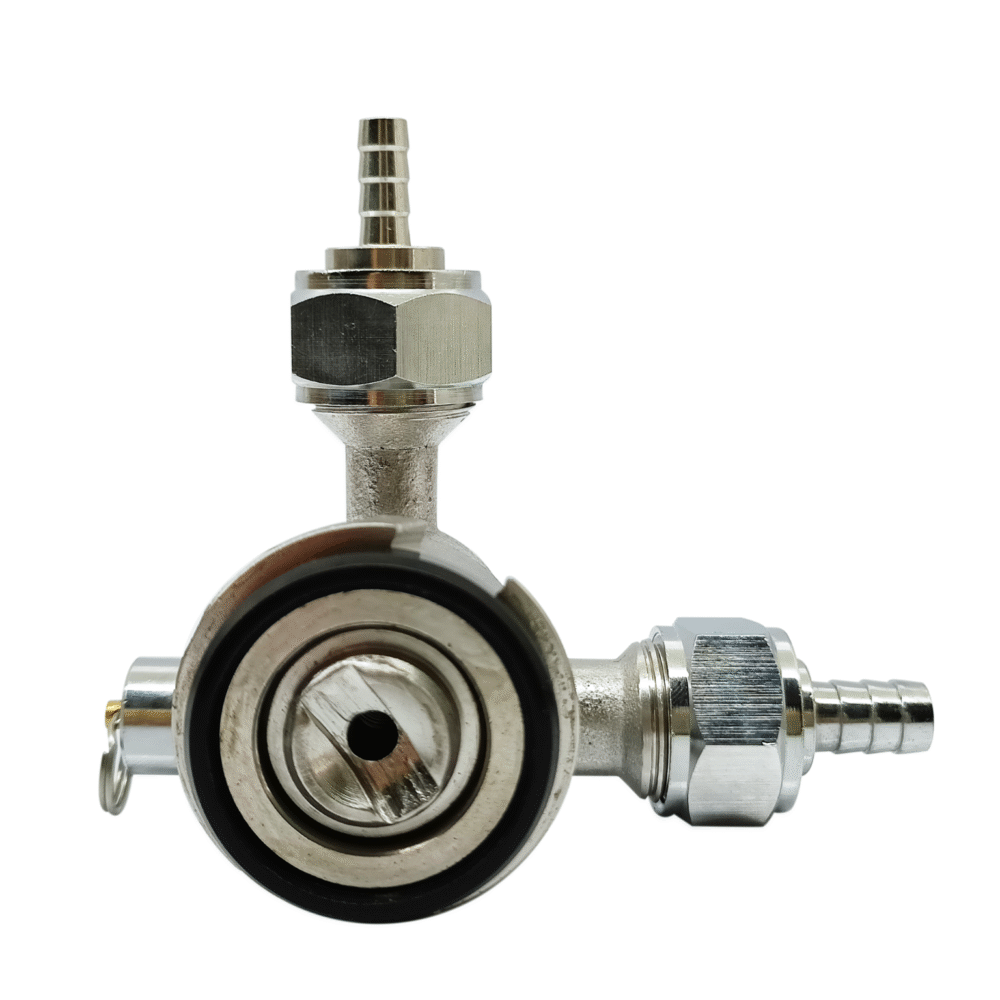 Low Profile D System Keg Coupler – 100% Stainless Steel- NSF Certified - Image 3