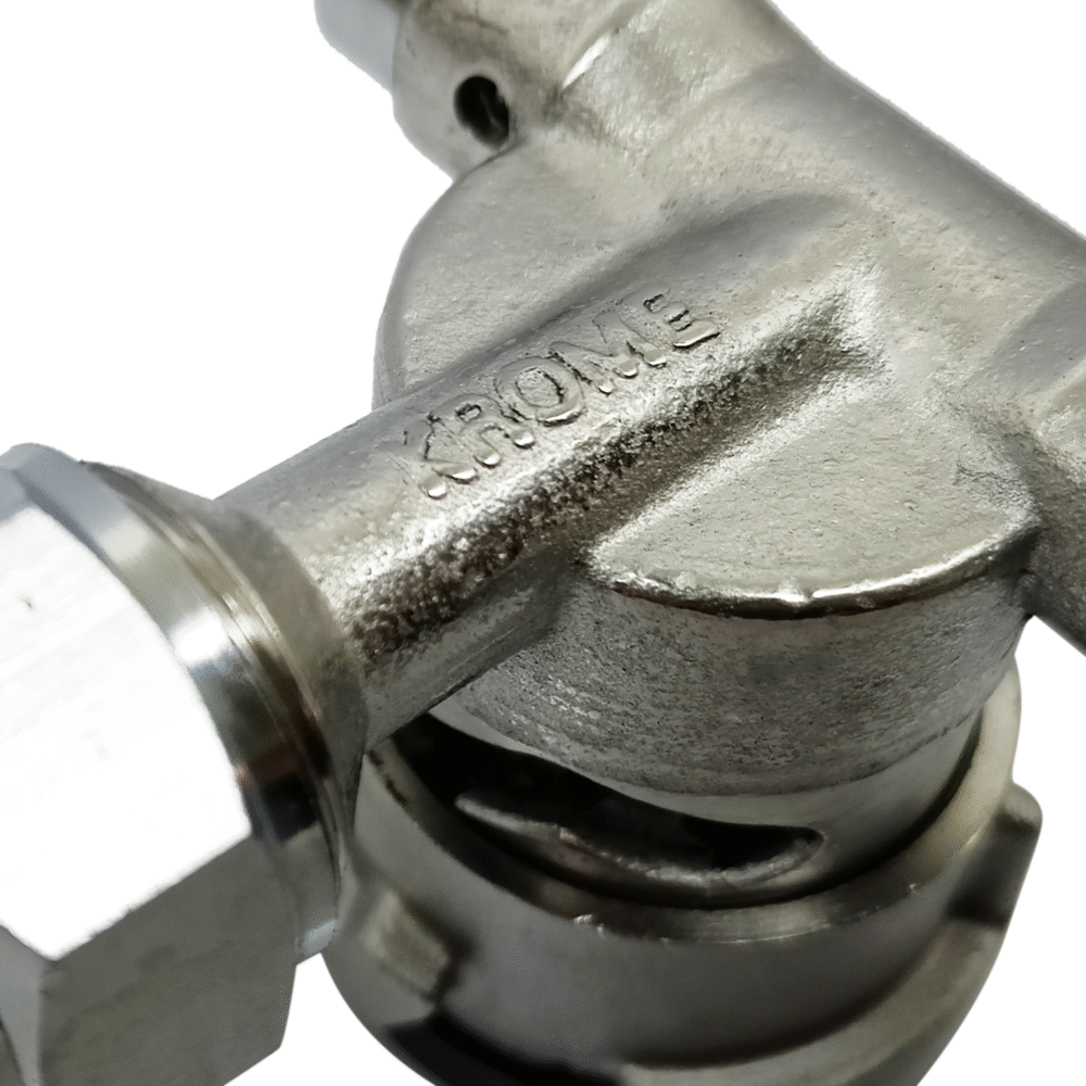 Low Profile D System Keg Coupler – 100% Stainless Steel- NSF Certified - Image 2