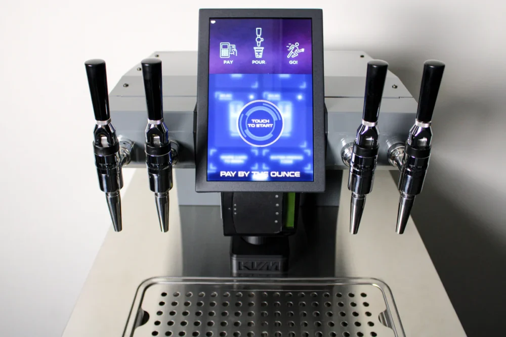 Four Tap Topper for KVM ® Kegerator Vending Machine - Image 4