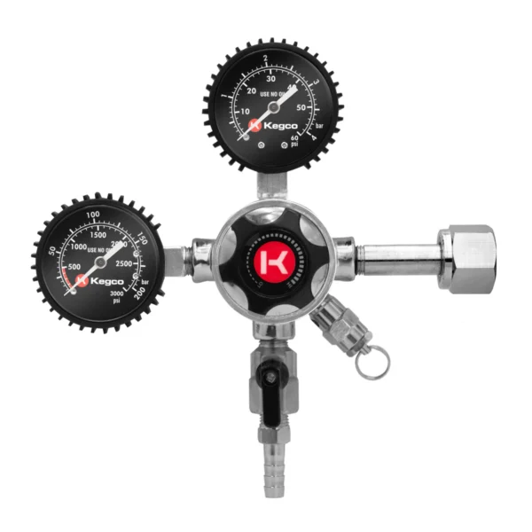 Elite Series Double Gauge CO2 Regulator