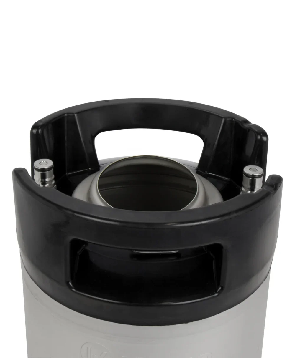 2.5 Gallon Ball Lock Keg with Rubber Handle - Image 3